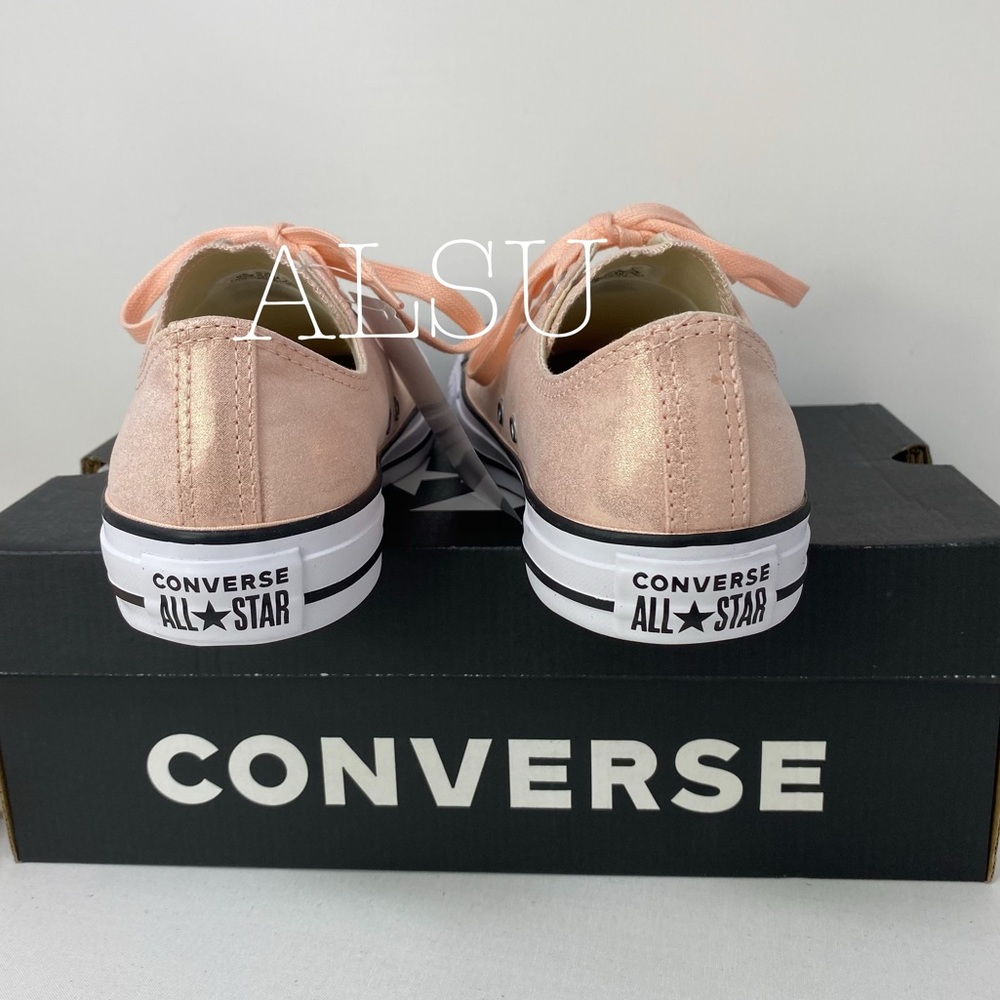 Converse Ctas Low Top Canvas Washed Coral W - Picture 4 of 8